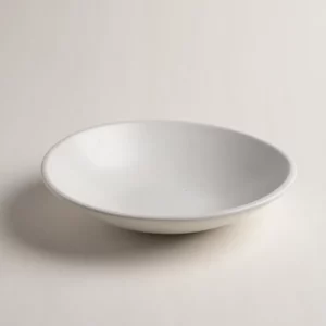 Assiette creuse en grès ONDA